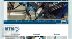 Desktop Screenshot of metal-technic-machines.de